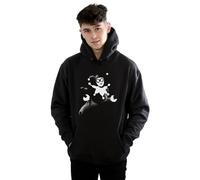 DC Comics Men's Harley Quinn Spot Hoodie in Black | Size: XL DC Comics Black XL