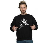 DC Comics Men's Harley Quinn Spot Sweatshirt in Black | Size: 2XL DC Comics Black 2XL