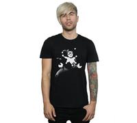 DC Comics Men's Harley Quinn Spot T-Shirt in Black | Size: 2XL DC Comics Black 2XL