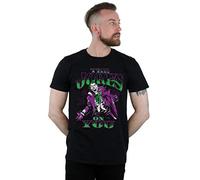 DC Comics Men's Joker The Joke's On You T-Shirt Black Small