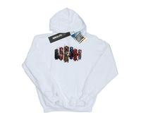 DC Comics Mens Justice League Movie Team Hexagons Hoodie BI12642