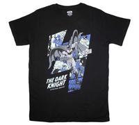 DC Comics Men's Long Live The Bat Batman T-Shirt in Black | Size: Small DC Comics Black S