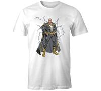 DC COMICS Men's Mebladots004 T-Shirt, White, 3XL