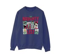 DC Comics Men's Naughty List Sweatshirt in Navy | Size: Medium DC Comics Navy M