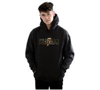 DC Comics Men's Shazam Text Logo Hoodie in Black | Size: 2XL DC Comics Black 2XL