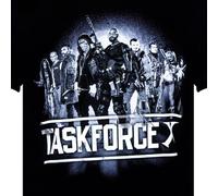 DC Comics Men's Suicide Squad Taskforce X T-Shirt - Black - S