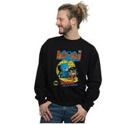 DC Comics Men's Super Friends Batman The Boy Wonder Sweatshirt in Black | Size: Medium DC Comics Black M