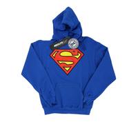 Dc Comics Mens Superman Logo Hoodie (Royal Blue) - Size Medium