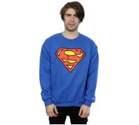 DC Comics Men's Superman Logo Sweatshirt in Blue | Size: Small DC Comics Blue S