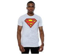 DC Comics Men's Superman Logo T-Shirt in Grey | Size: Small DC Comics Grey S