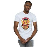DC Comics Men's Teen Titans Go I Am The Leader T-Shirt in White | Size: Medium DC Comics White M