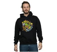 DC Comics Men's Teen Titans Go Waffle Mania Hoodie in Black | Size: 3XL DC Comics Black 3XL