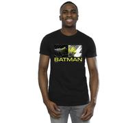 DC Comics Men's The Flash Batman Future To Past T-Shirt in Black | Size: Medium DC Comics Black M