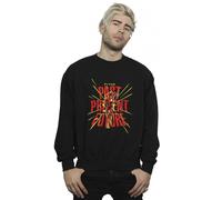DC Comics Men's The Flash Past Present Future Sweatshirt in Black | Size: Medium DC Comics Black M