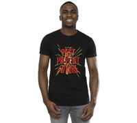 DC Comics Men's The Flash Past Present Future T-Shirt in Black | Size: 4XL DC Comics Black 4XL