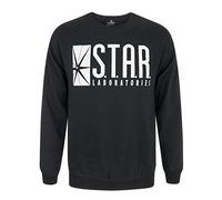 DC Comics Mens The Flash STAR Labs Sweatshirt BI2352