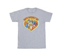 DC Comics Men's Wonder Woman Mother´s Day T-Shirt in Grey | Size: 4XL DC Comics Grey 4XL