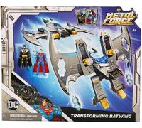 DC Comics Metal Force Transforming Batwing 2-in-1 Includes Batman and Superman