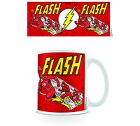 DC Comics Mug (The Flash Design) 11oz Ceramic Coffee Mug, Cup and Coffee Mugs fo