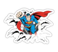 DC Comics Originals Superman Flying Sticker Size S (10 x 10 cm)