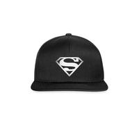 DC Comics Originals Superman Logo Retro Snapback Cap Black/Black
