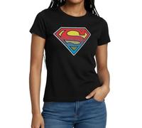 DC Comics Originals Superman Logo Women's T-Shirt Black