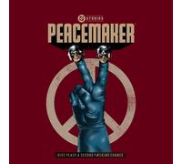 DC Comics Peacemaker 2 Fingers Unisex T-Shirt - Burgundy - XXL