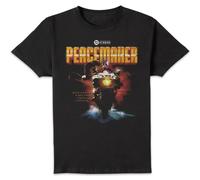 DC Comics Peacemaker Action Star Unisex T-Shirt - Black - 4XL