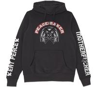 Dc Comics Peacemaker Eat Peace Motherf#%kers Hoodie - Black Black