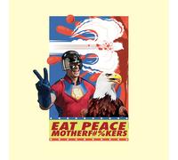 DC Comics Peacemaker Eat Peace Motherf#%kers Unisex T-Shirt - Cream - XXL