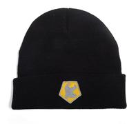DC Comics Peacemaker Helmet Symbol Embroidered Beanie - Black