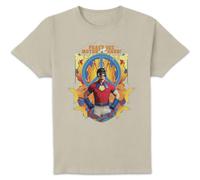 DC Comics Peacemaker Peace Out Motherf#%ker Unisex T-Shirt - Cream | Size: XL DC Comics Cream XL