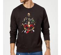 Dc Comics Shazam Team Up Sweatshirt - Black Black