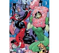 DC Comics "Slumber Party" Canvas Prints, Multi-Colour, 60 X 80 cm