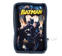 DC Comics Squeaky Plush Dog Toy for Large, Medium & Small Dogs, Batman and Catwoman Jim Lee Hush Pose Comic Book Replica, 2" x 5.5"