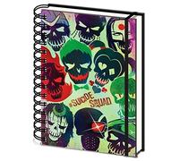 DC Comics Sr72151 "Suicide Squad Skulls A5 Wiro" Notebook