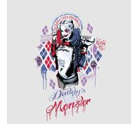 DC Comics Suicide Squad Daddys Lil Monster T-Shirt - Grey - XXL