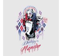 DC Comics Suicide Squad Daddys Lil Monster Women's T-Shirt - Grey - 3XL