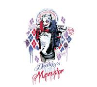 DC Comics Suicide Squad Daddys Lil Monster Women's T-Shirt - White - XXL