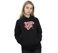 Dc Comics Supergirl Retro Logo Hoodie In Black Black