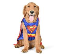 DC Comics Superhero Superman Halloween Dog Costume - Medium - | DC Superhero Halloween Costumes for Dogs, Funny Dog Costumes | Officially Licensed DC Dog Halloween Costume