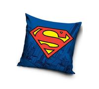 DC comics Superman City Blue Filled Cushion