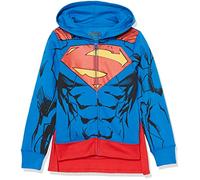 DC Comics Superman Cosplay Zip-up Hoodie with Cape-Dc-Boys 4-20