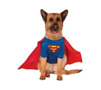 DC comics Superman Dog Costume Blue/red (3Xl-35In-38In)