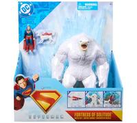 DC Comics, SUPERMAN Fortress of Solitude Battle Set, 3 Action Figures, Accessories, Pretend Play Super Heroes Kids’ Toys For Boys and Girls Aged 4 and Up