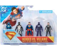 DC Comics SUPERMAN Heroes Vs Villains 5 Figure Pack Action Figure BRAND NEW