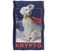 DC comics Superman Krypto 2025 Good Dog Blanket Multicoloured (147Cm X 91Cm)