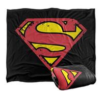 DC comics Superman Logo Blanket Multicoloured (One Size)