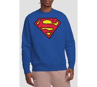 Dc Comics Superman Logo Sweatshirt, Royal Royal