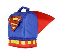 DC Comics Superman Lunch Box Dual Compartment Insulated Food Container Bag | Dual Compartment, Insulated, Food Container Bag